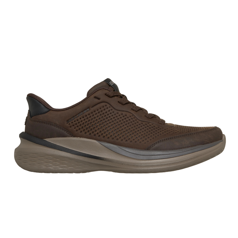 Skechers slip-in herensneaker - Bruin