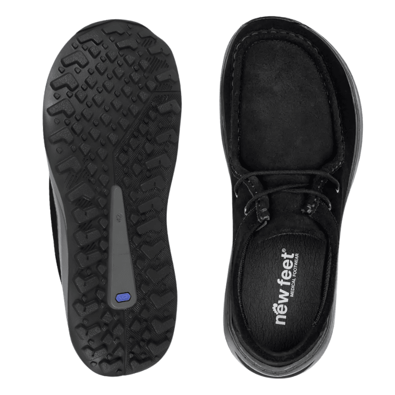New Feet barefoot herresko - Sort