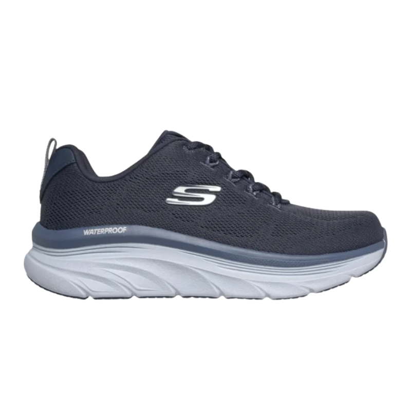 Skechers waterdichte damessneaker - Stofblauw