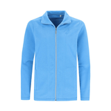 Cardigan i fleece til damer - Lyseblå