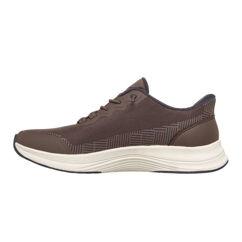 Skechers slip-in damessneaker - Bruin