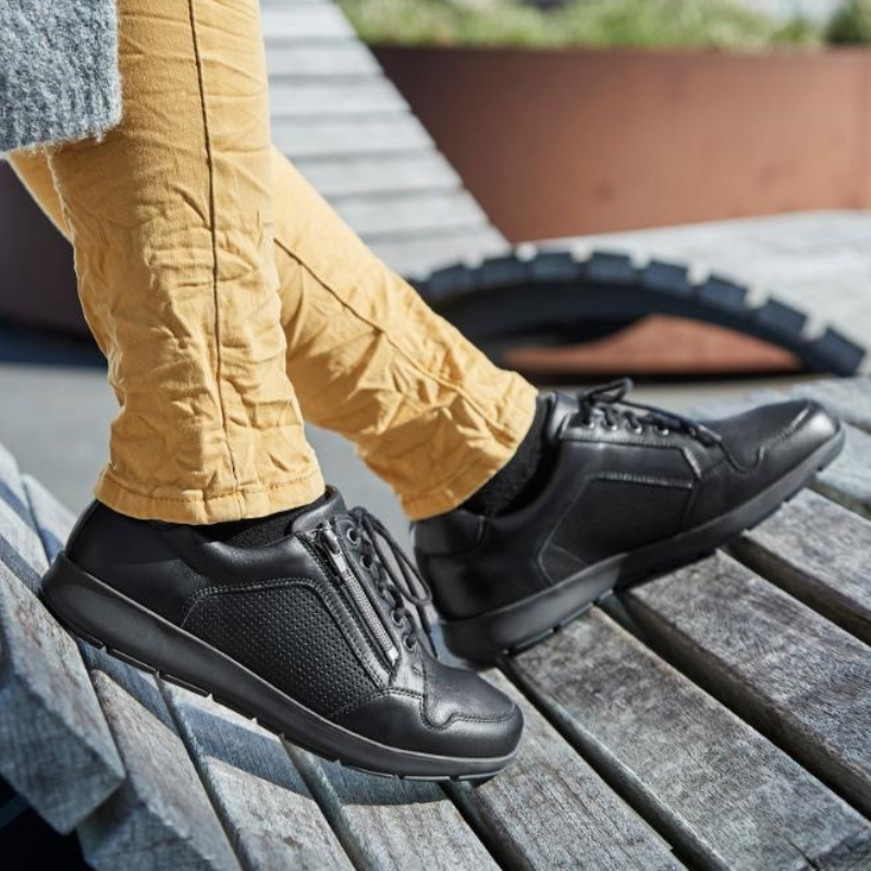 New Feet OrthoStretch™ Damenschuh – Schwarz