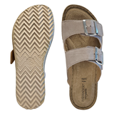 Relaxshoe Damen-Slipper – warmes Grau