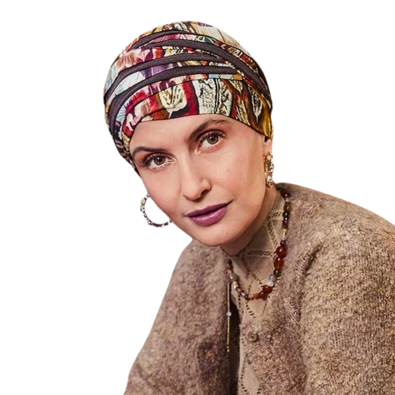 FEHLER? - 1331-4117 Shant Turban. Tribal Feathers