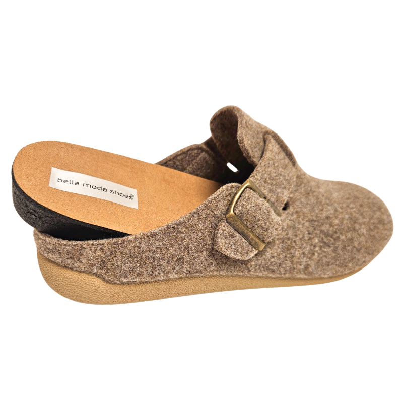 Bella Moda damespantoffels - Beige
