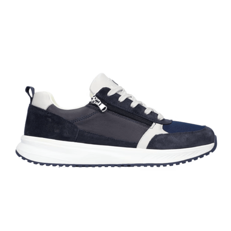 Waldläufer bred herresneaker - Blå