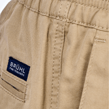 Lette bukser med elastikkant - Beige