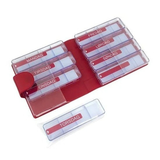 Grote pillendoosjes in etui - Medimax - Rood
