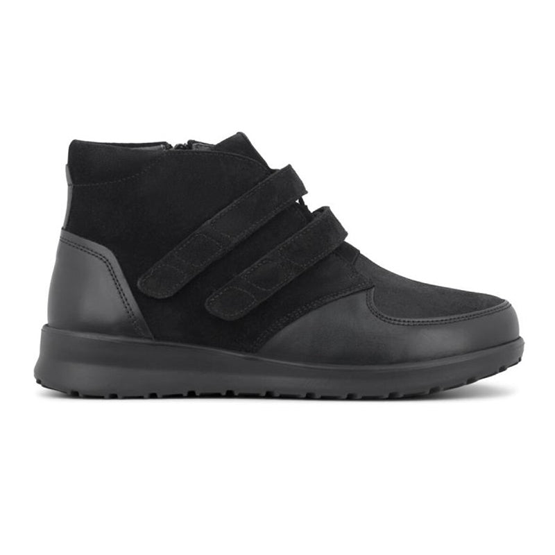 Lichte enkellaars, Zwart, New Feet