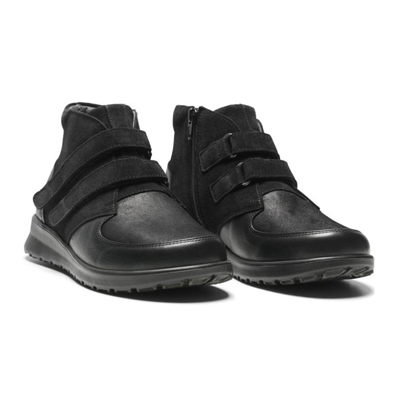 Lichte enkellaars, Zwart, New Feet