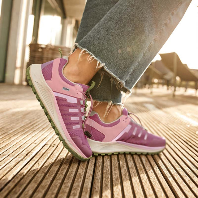 Outdoor Damensneaker, Rosa, Green Comfort