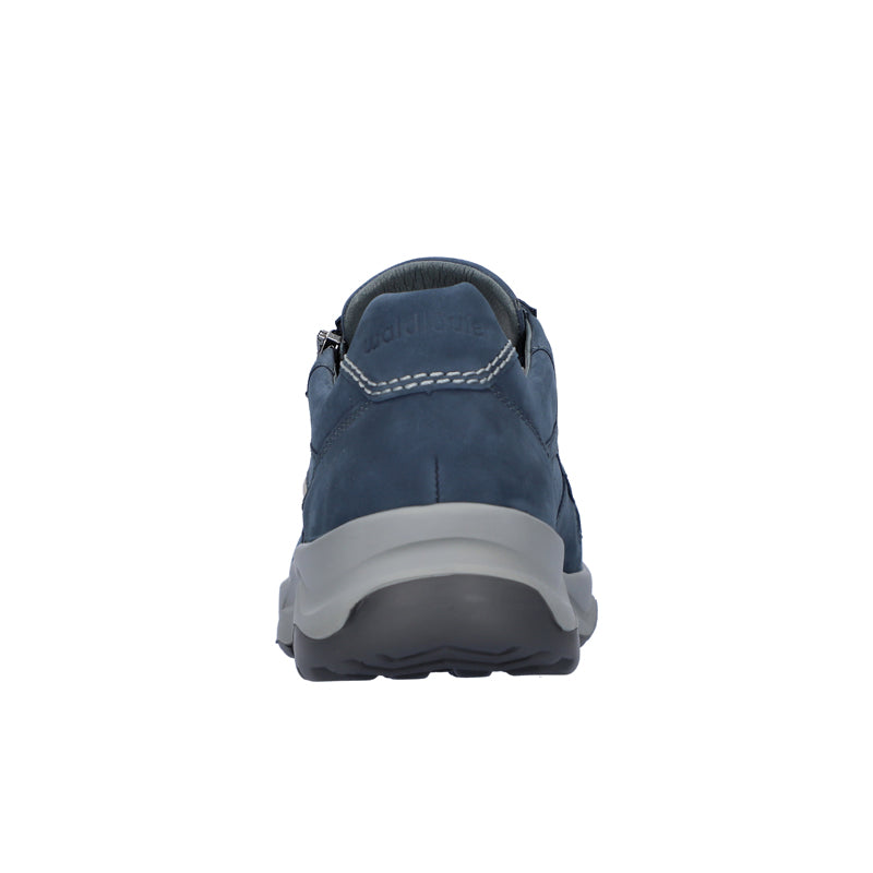 Herensneaker met ritssluiting, Blauw, Waldläufer