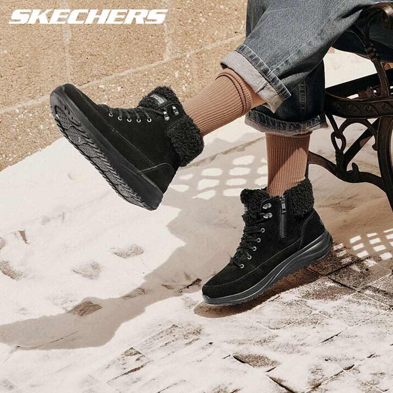 Winterstiefel, Schwarz, Skechers