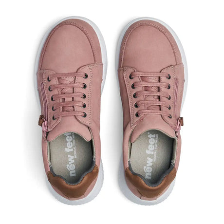 New Feet damesneaker - Rosa