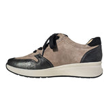 Sportlicher Sneaker, Beige/Schwarz, Fidelio