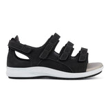 New Feet stabil damesandal - Sort