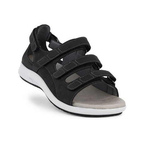 New Feet stabil damesandal - Sort