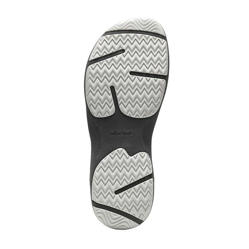 New Feet damesandal - Lys brun