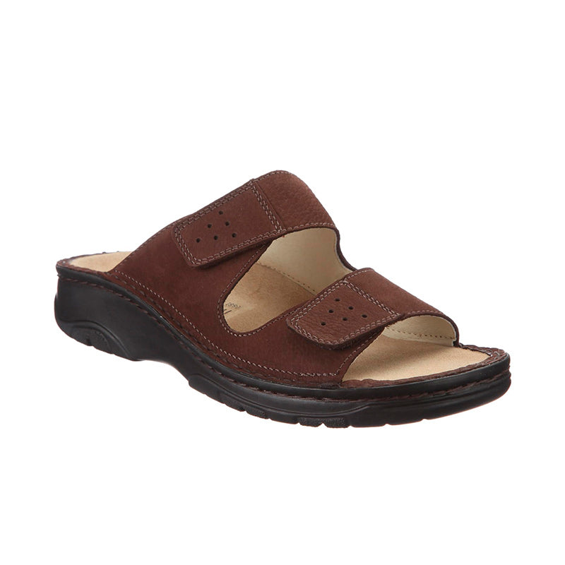 Herensandaal in nubuck, Bruin, Berkemann