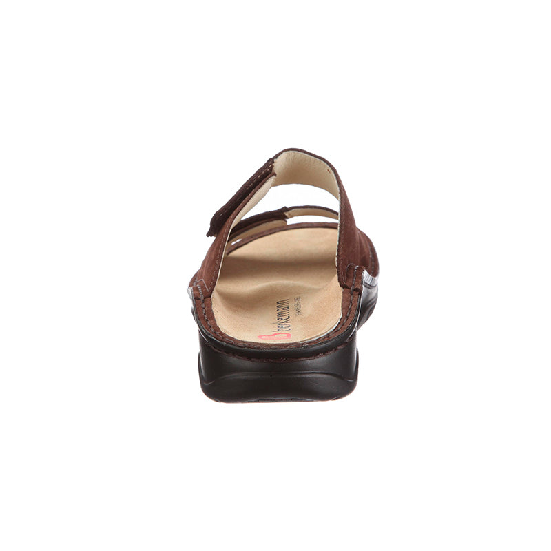Herensandaal in nubuck, Bruin, Berkemann