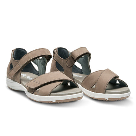 New Feet damesandal - Sandfarvet