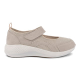Damenschuhe mit Klettverschluss, Sand, Green Comfort