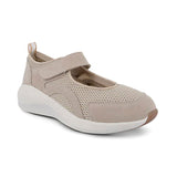 Damenschuhe mit Klettverschluss, Sand, Green Comfort
