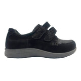 Damenschuhe mit Klettverschluss, Schwarz, New Feet