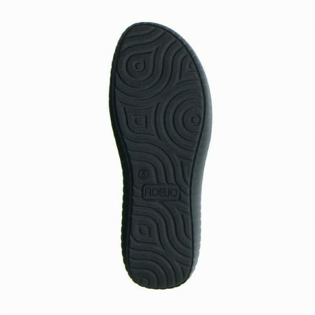 Damesschoenen in leer, Zwart, Fidelio