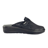 Dameslipper met stretch, Zwart, Rohde