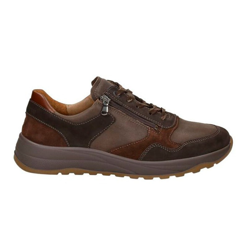 Sportieve herensneaker, Bruin, Waldläufer