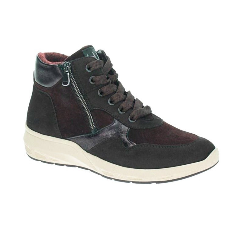 Sportlicher Damenstiefel, Braun, Waldläufer