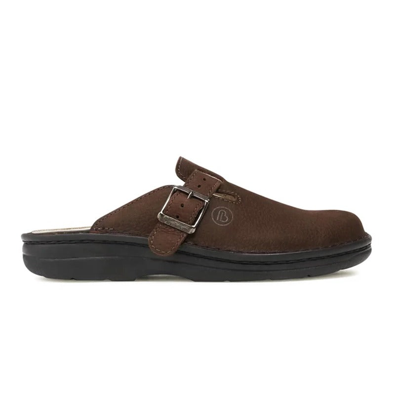 Herenslipper, Donkerbruin, Berkemann