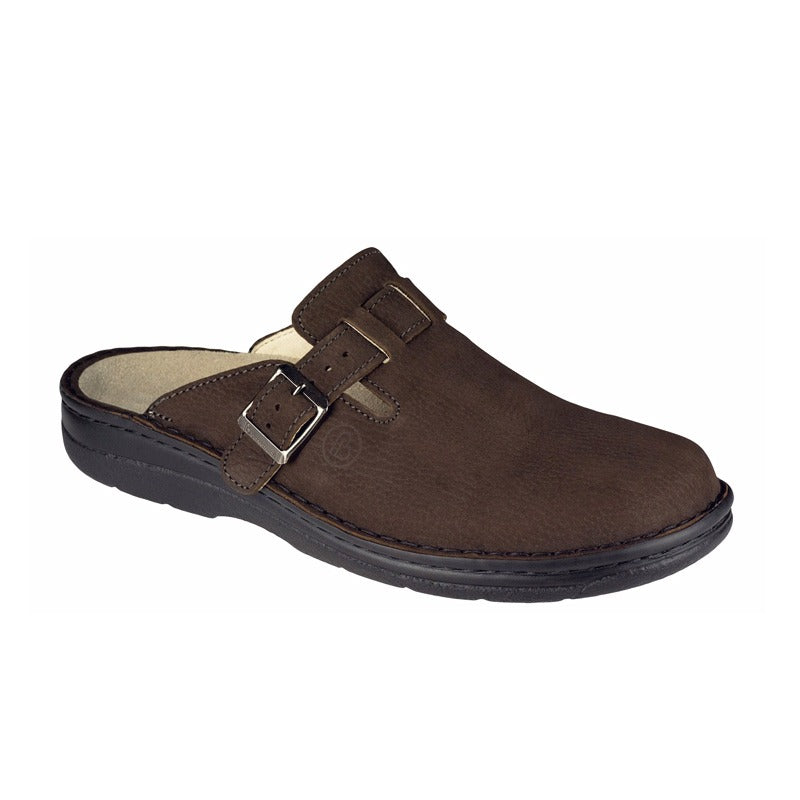 Herenslipper, Donkerbruin, Berkemann