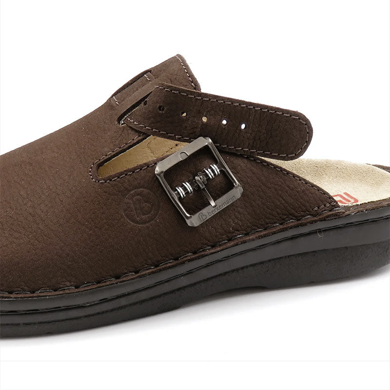 Herenslipper, Donkerbruin, Berkemann
