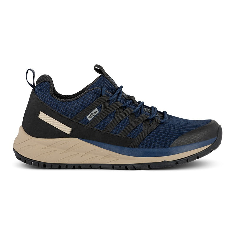 Sportieve sneaker, Marineblauw, Green Comfort