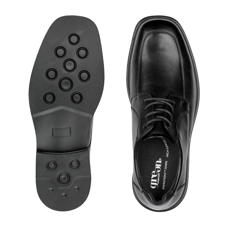 Elegante herenschoenen, Zwart, Green Comfort
