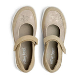 Ballerina mit Velcro, Sand, New Feet