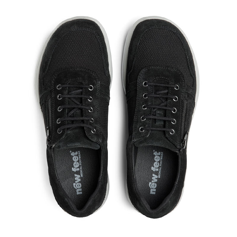 New Feet let herresko - Sort