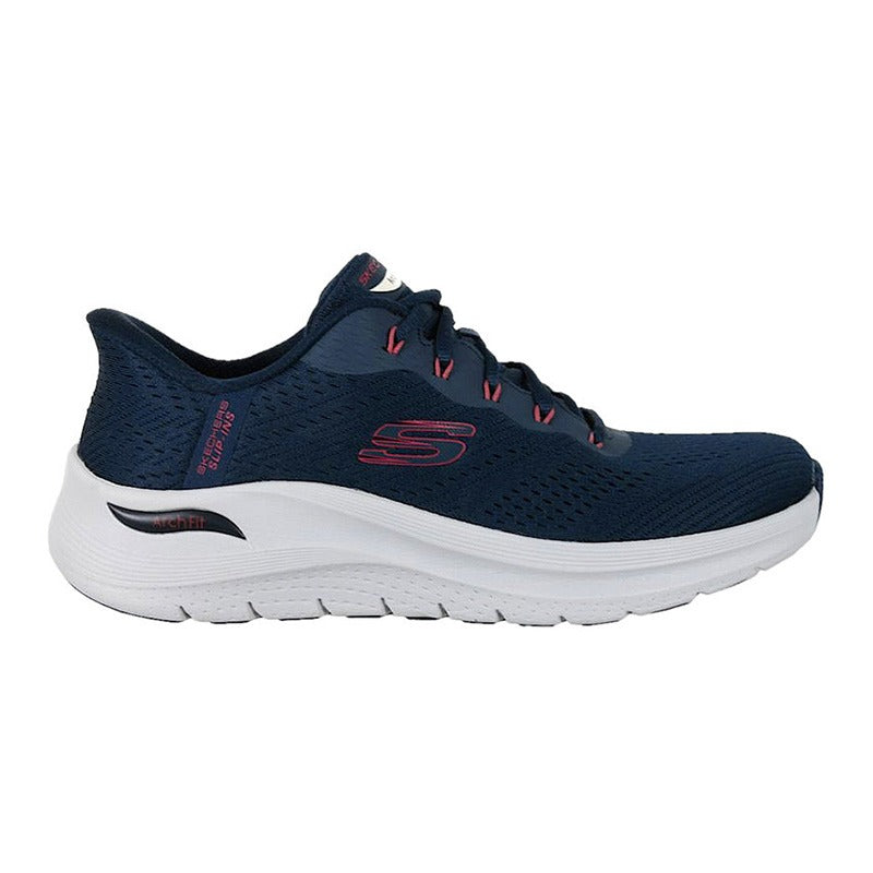 Slip-in herensneaker, Blauw, Skechers