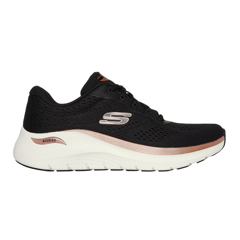 Lichte damessneaker, Zwart, Skechers