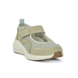 Damenschuhe mit Riemen, Grün, Green Comfort