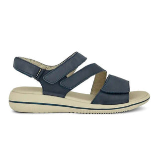 Green Comfort damesandal - Blå - Seniorshop