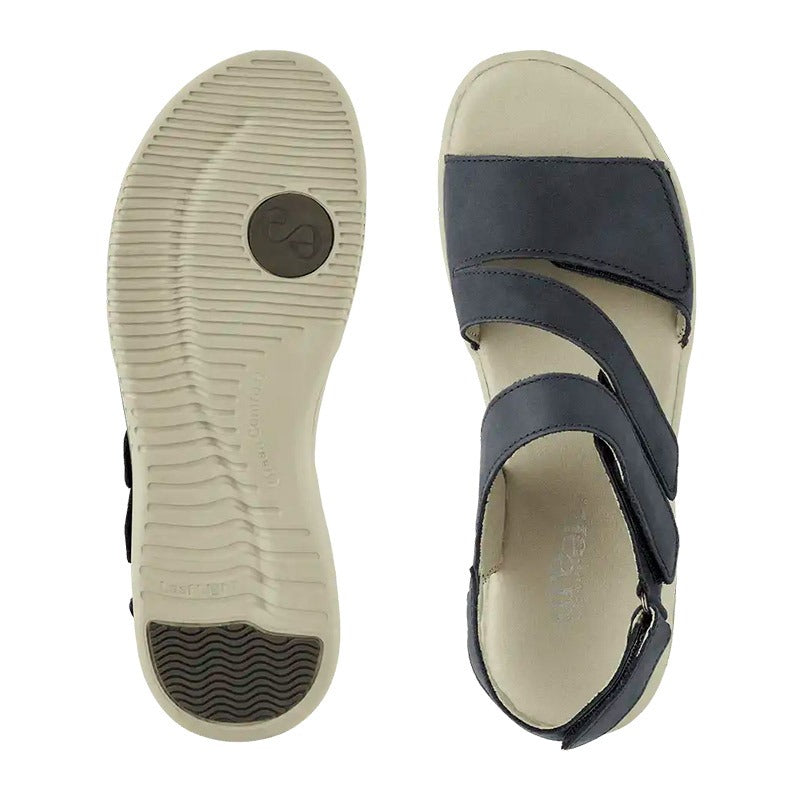 Damensandale, Blau, Green Comfort