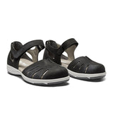 New Feet lukket damesandal - Sort