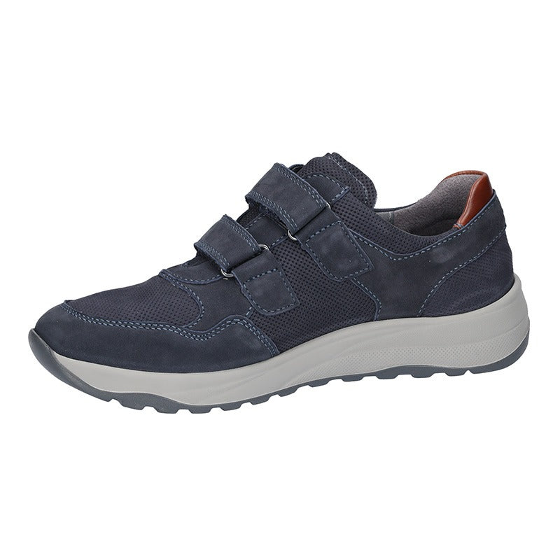 Waldläufer herresneaker - Støvet blå