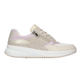 Damessneaker, Beige/lavendel, Waldläufer