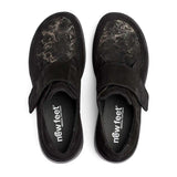 Damenschuhe mit Klettverschluss, Schwarz, New Feet