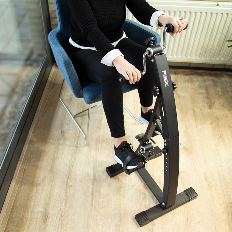Stabil pedaltræner til arme og ben