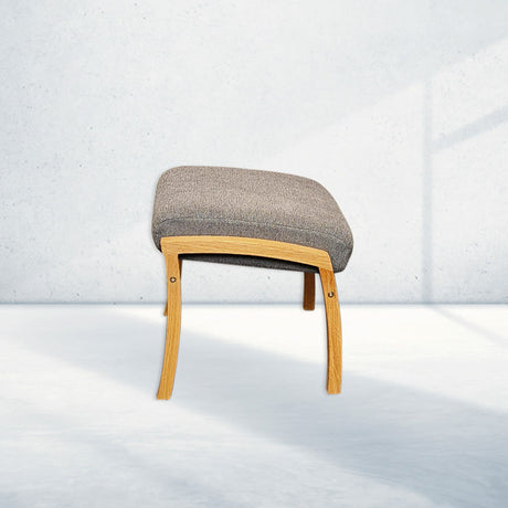 Blokhus Plus / Rebild Plus Hocker, Grauer Stoff